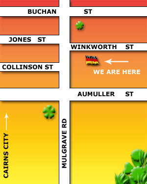 Cairns Germania Club Location Map